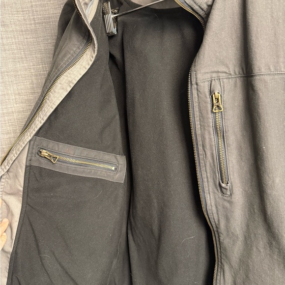 Orvis Men’s Gray Zip-Up Jacket - Picture 3 of 4